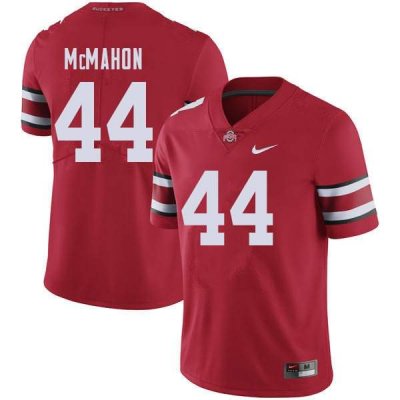 Men's Ohio State Buckeyes #44 Amari McMahon Red Nike NCAA College Football Jersey Style KGT2044DN